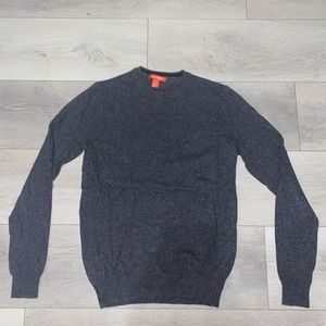 Thin charcoal grey sweater